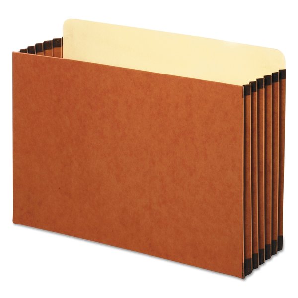 Pendaflex File Cabinet Pockets, 5.25" Expansion, Legal Size, Redrope, PK10 FC1536P
